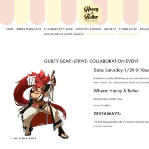 Guilty Gear Strive’s Baiken Render Potentially Leaked by Californian Bakery