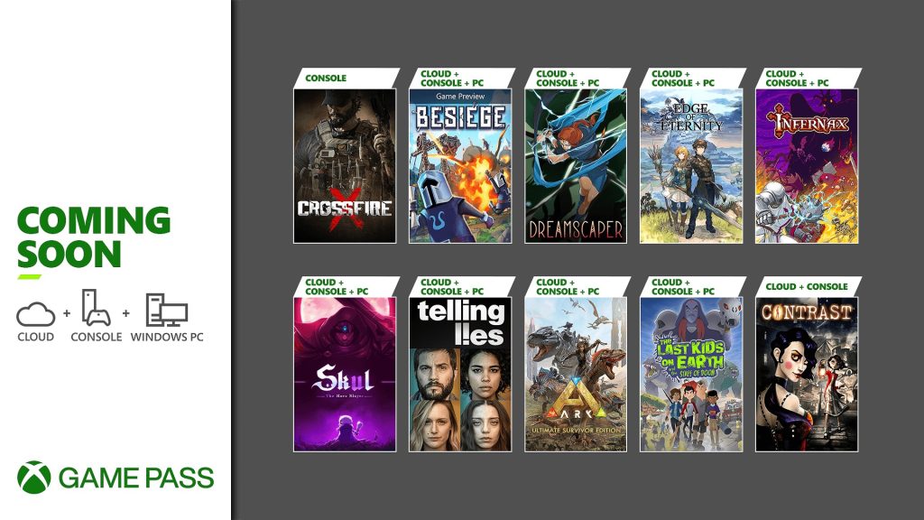 Xbox Game Pass - February 2022