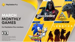 Ghostrunner, GTA Online, Team Sonic Racing, and More Are Free with PS Plus in March