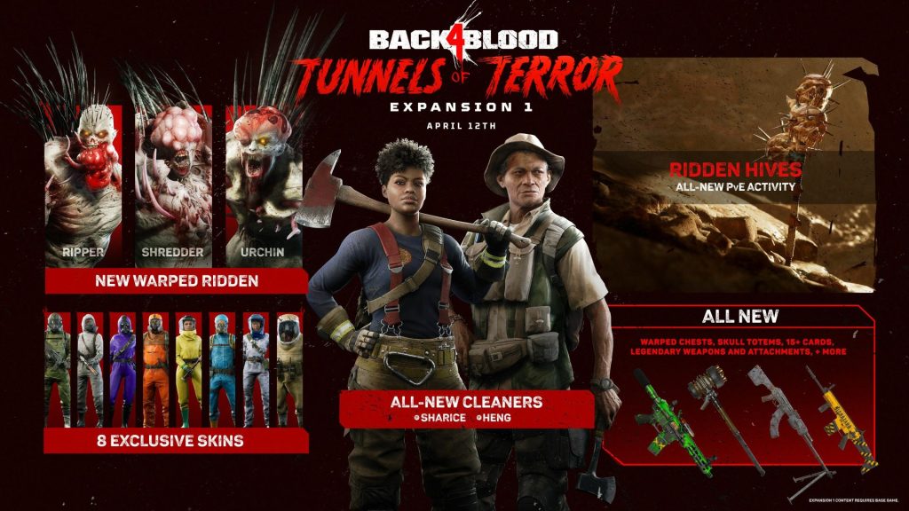 Back 4 Blood - Tunnels of Terror