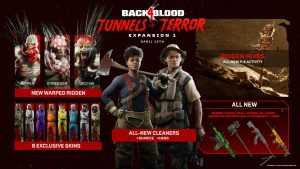 Back 4 Blood: Tunnels of Terror Trailer Showcases New Cleaners, Enemies and Ridden Hives