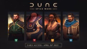 Dune: Spice Wars Enters Early Access on April 26, 4th Playable Faction Revealed