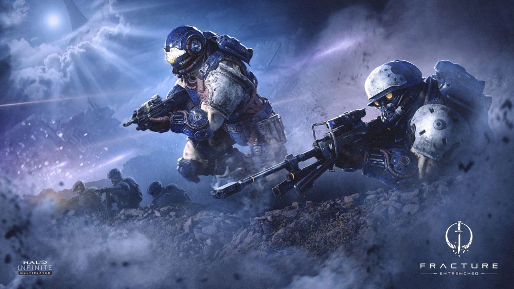 halo infinite fracture entrenched key art