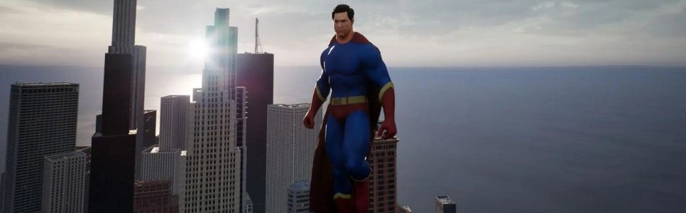 This Superman Tech Demo In Unreal Engine 5 Looks Amazing