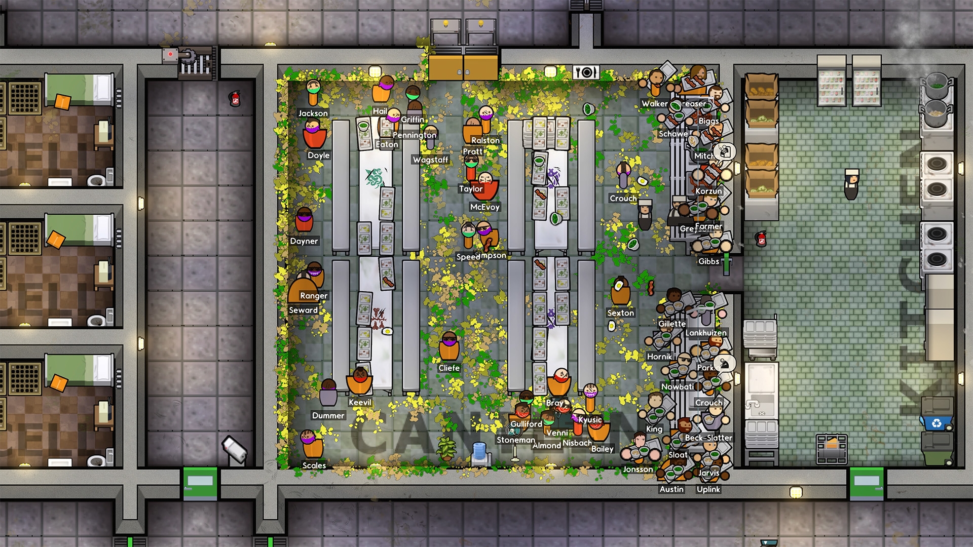 Prison Architect's Expansion Out Now PS4, and Xbox One