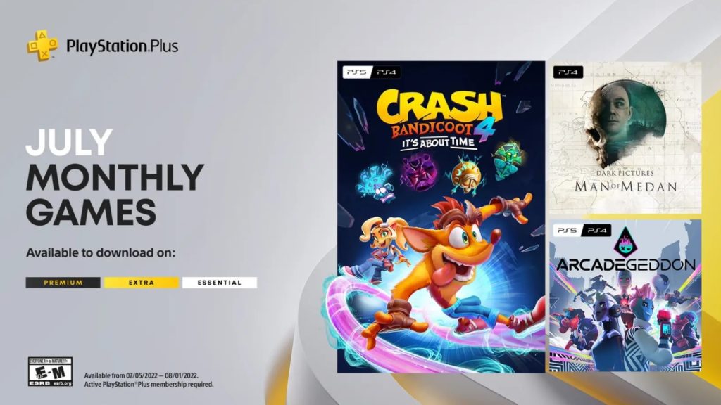 ps plus essential july 2022