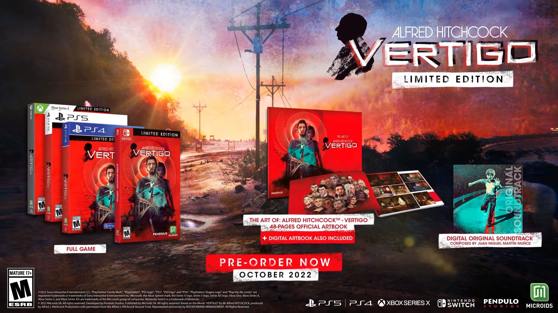 Alfred Hitchcock – Vertigo Launches on September 27th for Consoles in ...