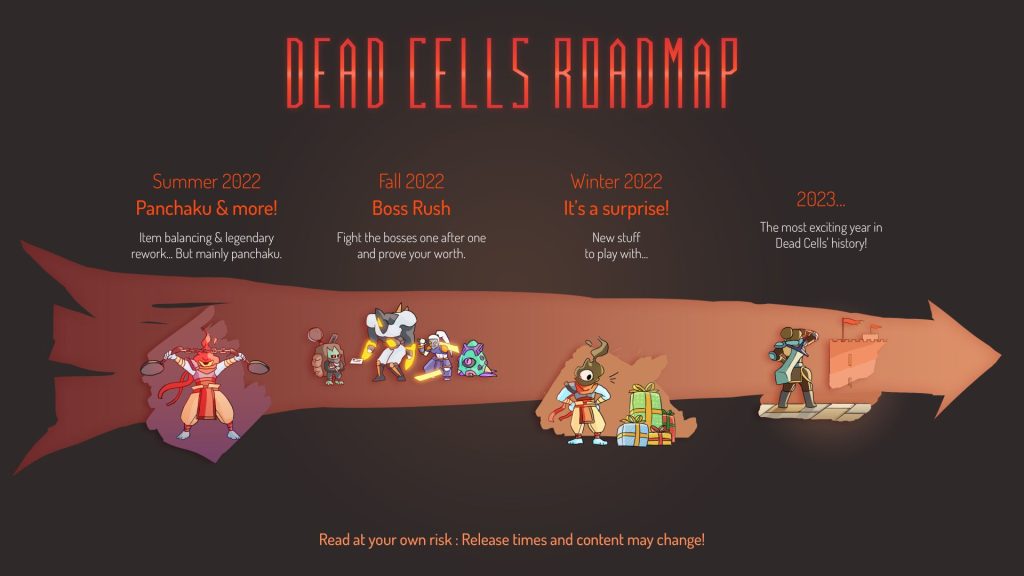 dead cells 2022 2023 roadmap