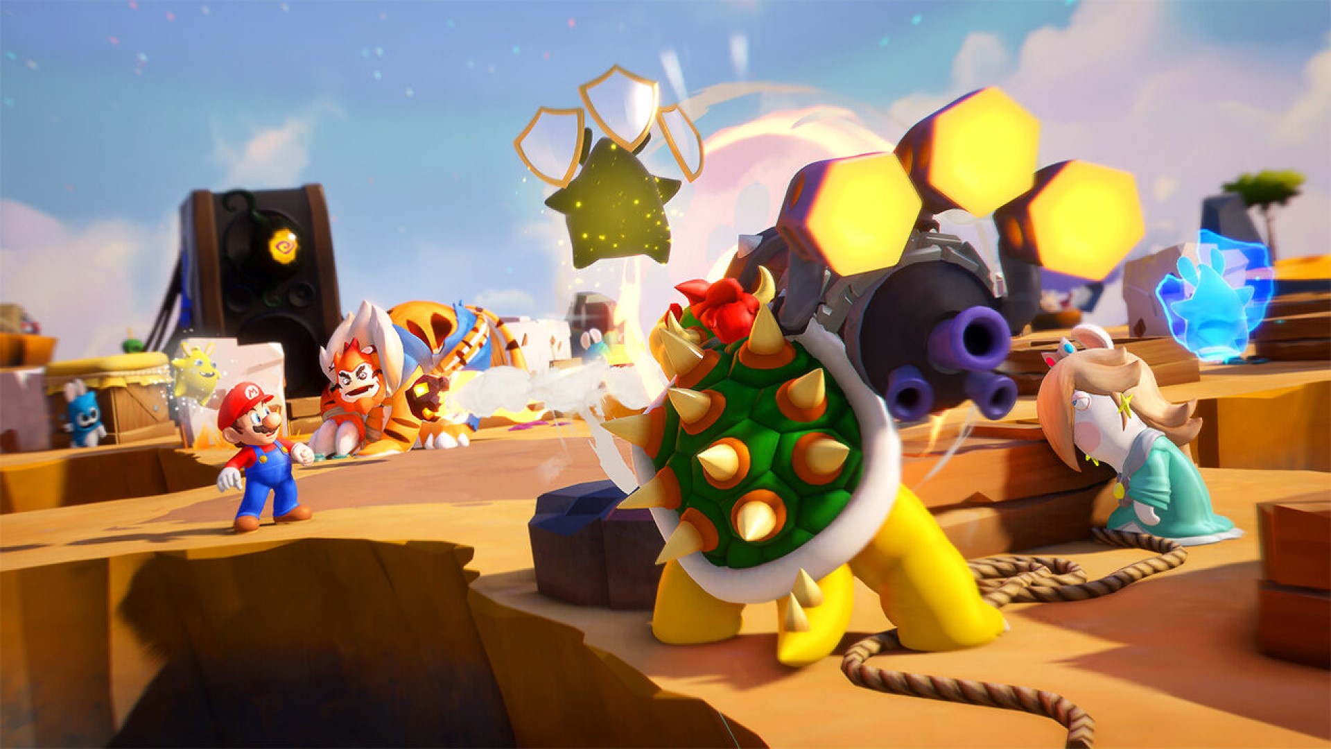 Rayman will join Mario + Rabbids: Sparks of Hope in upcoming free DLC