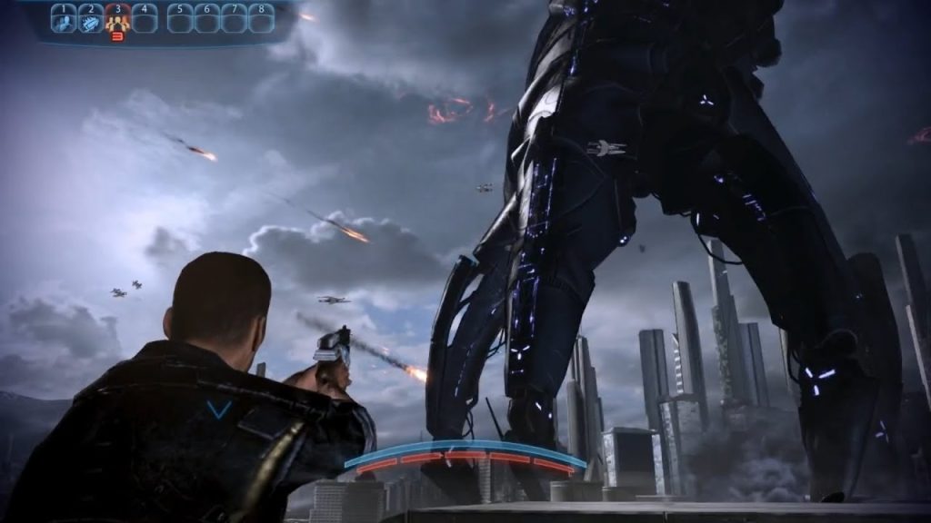 mass effect 3 start