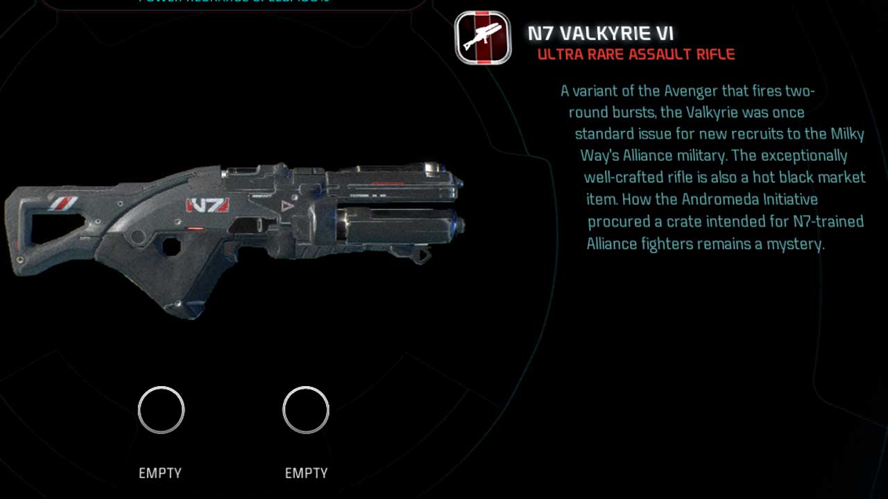 mass effect andromeda balanced weapons