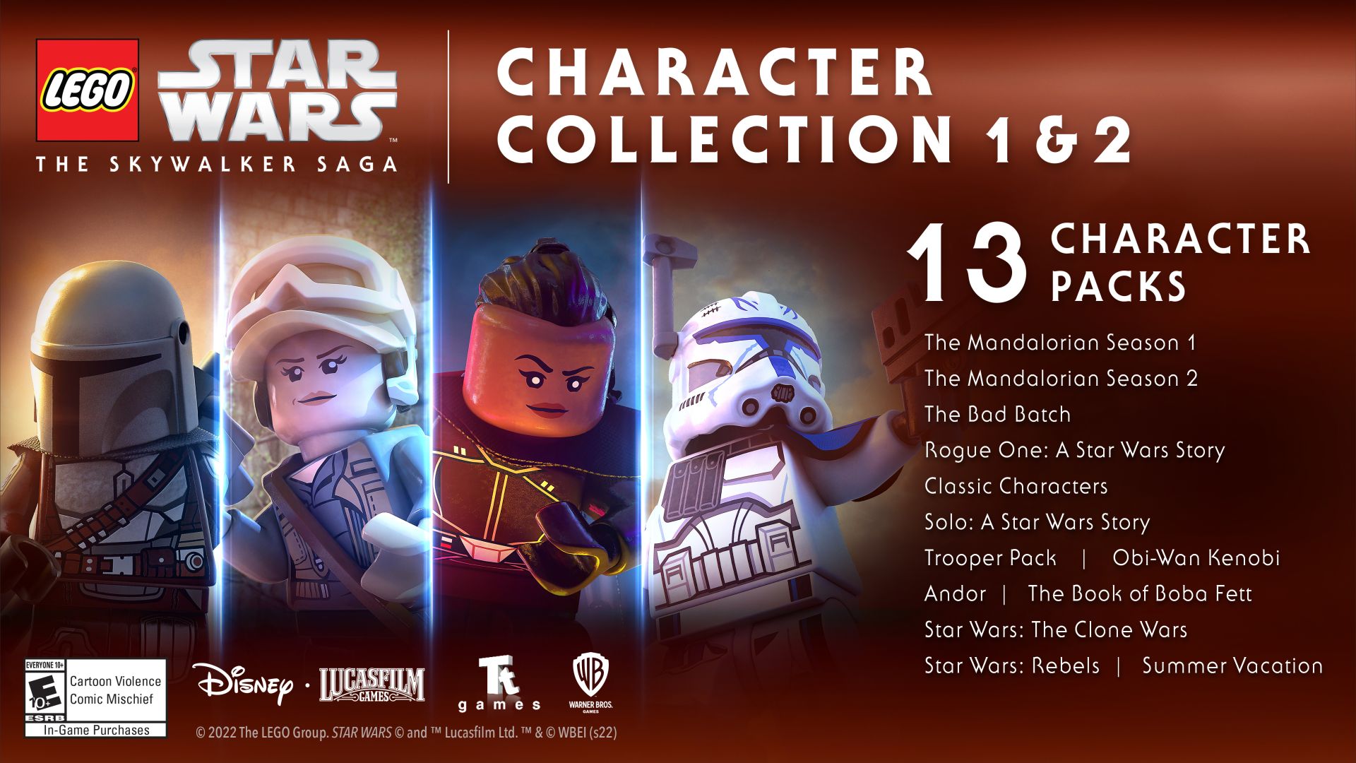 LEGO Star Wars - The Skywalker Saga_Character Collection 1 and 2