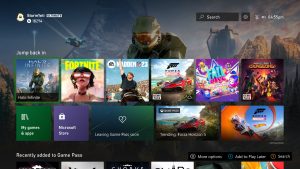 Xbox is Testing a New Interface for its Home Screen