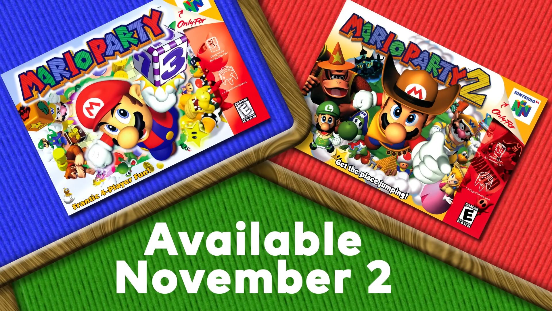 Mario Party 1 and 2 Coming to Nintendo Switch Online + Expansion Pack on November 2nd