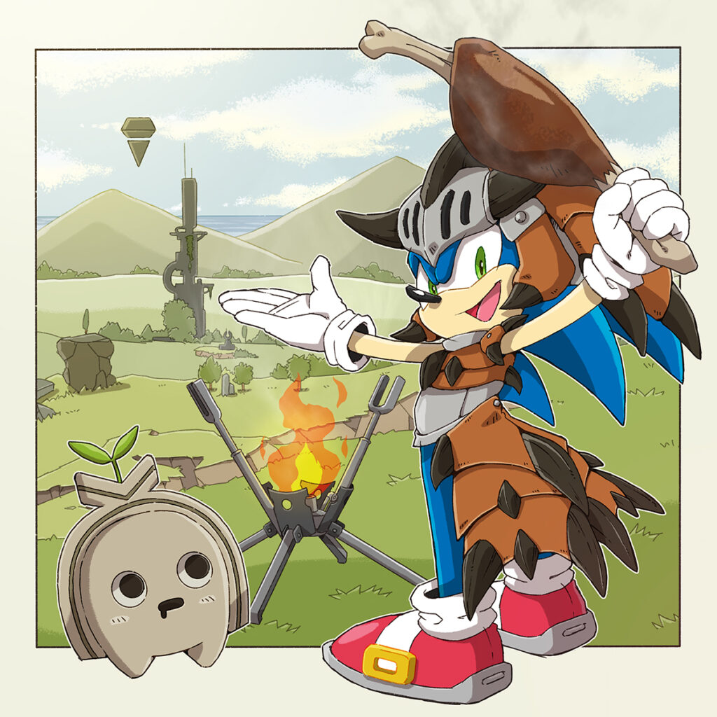 Sonic Frontiers - Monster Hunter_02