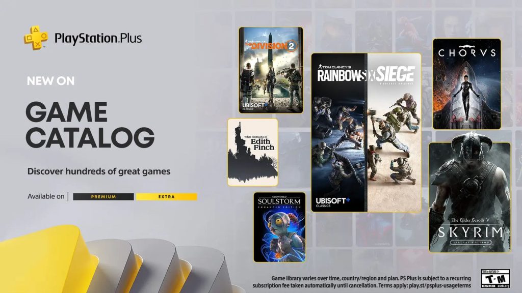 PlayStation Plus Extra and Premium - November 2022