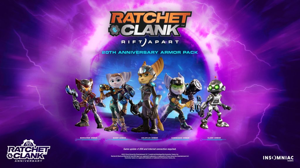 ratchet and clank 20th anniversary