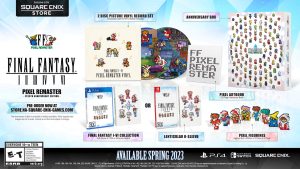 Final Fantasy Pixel Remaster Announced for PS4 and Nintendo Switch, Out in Spring 2023