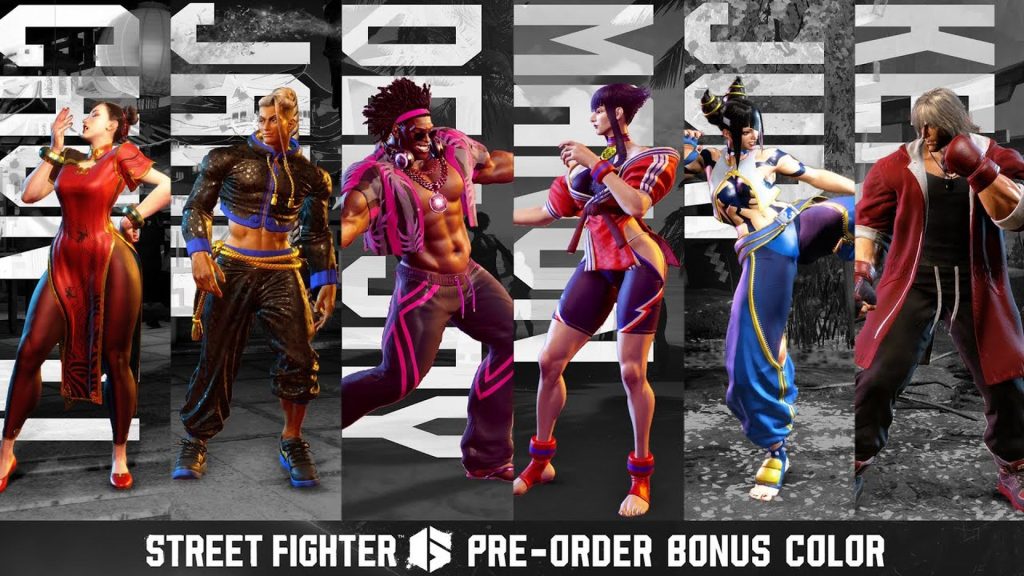 Street Fighter 6 - Pre-order bonus color
