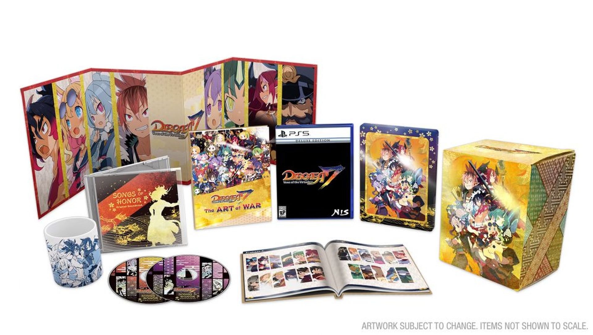 Disgaea 7 Vows of the Virtueless Limited Edition