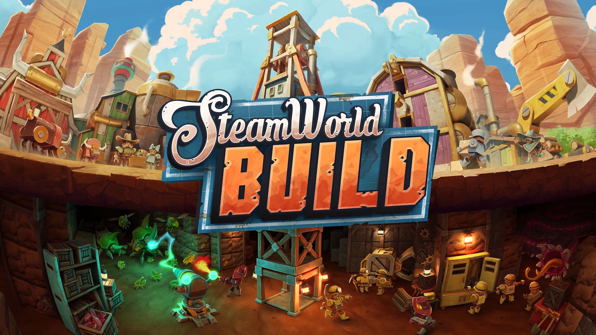 SteamWorld Build Showcases Bustling Town and Dangerous Mines in New Trailer