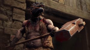 Resident Evil 4 Reveals The Brute, a New Cow-Headed Hammer-Wielding Enemy
