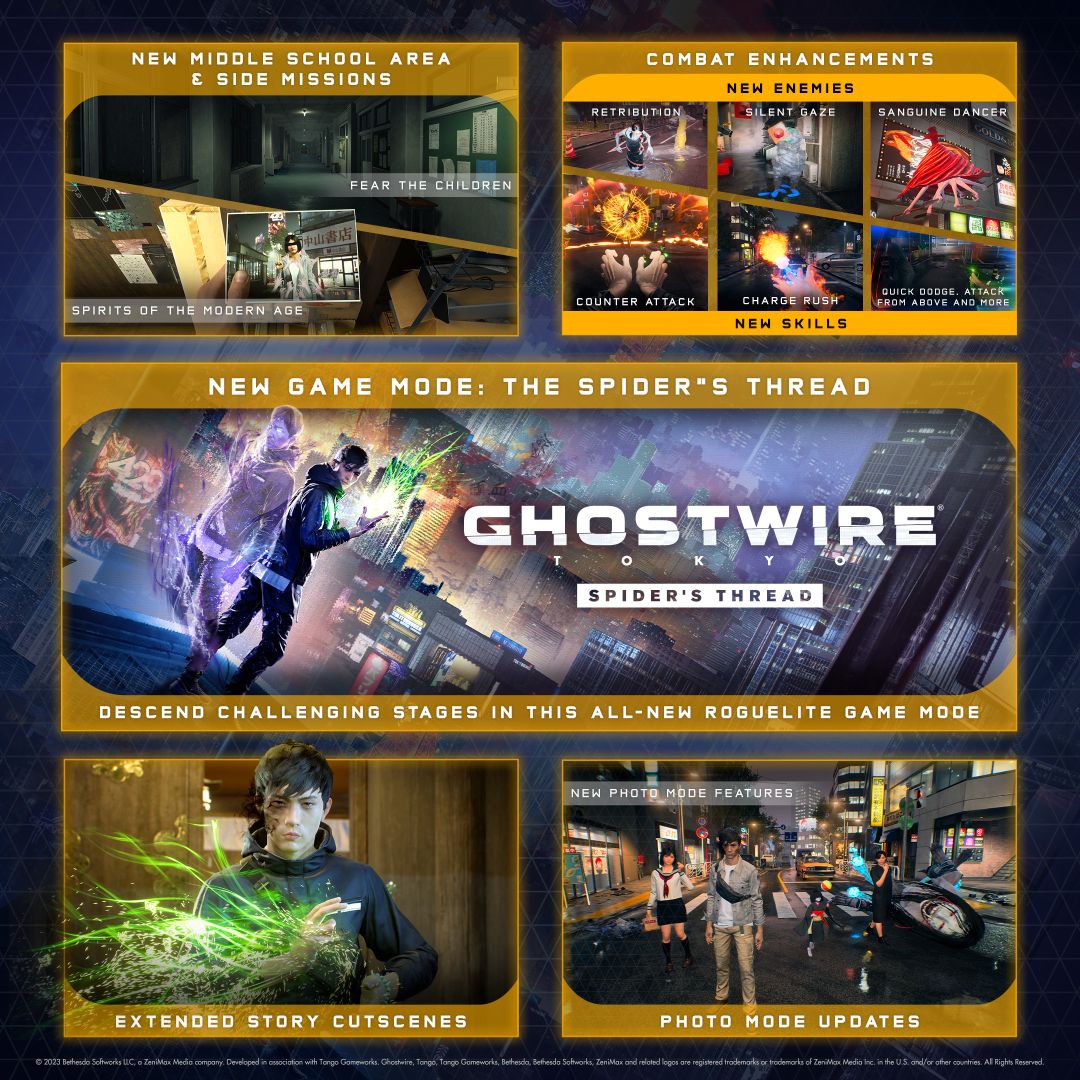 Ghostwire Tokyo Spider's Thread update