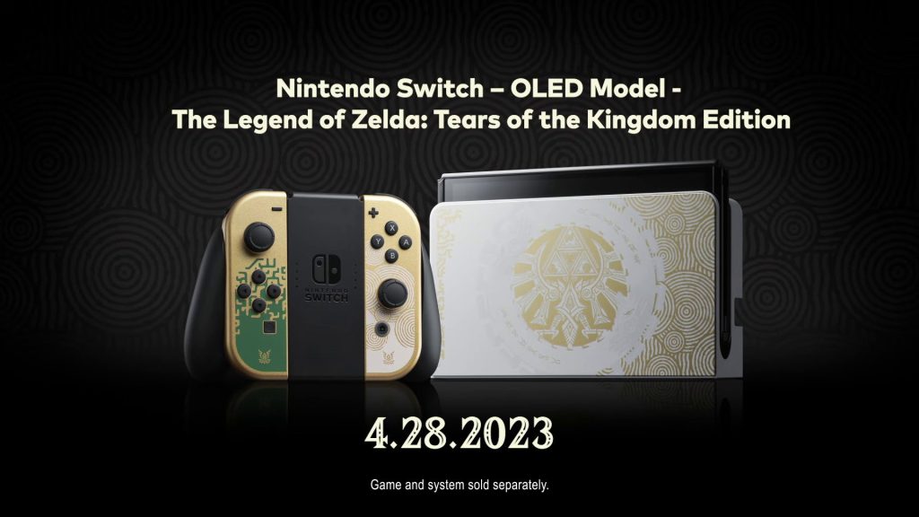 Nintendo Switch - OLED Model - The Legend of Zelda Tears of the Kingdom Edition
