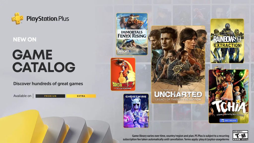 PlayStation Plus Extra-Premium - March 2023
