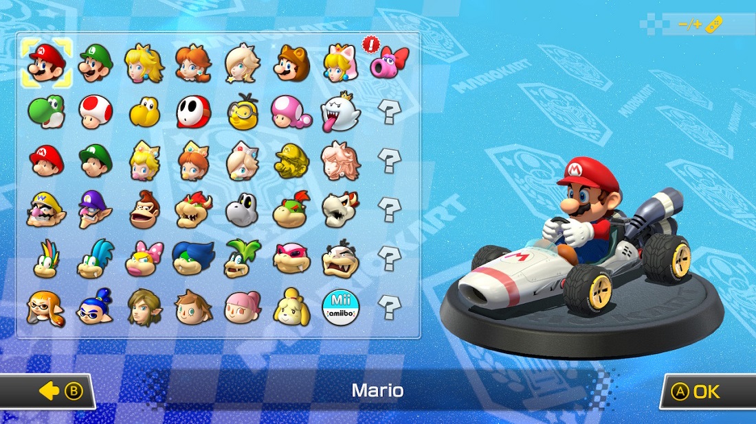 Mario Kart 8 Deluxe Will Seemingly Add 5 Additional DLC Characters