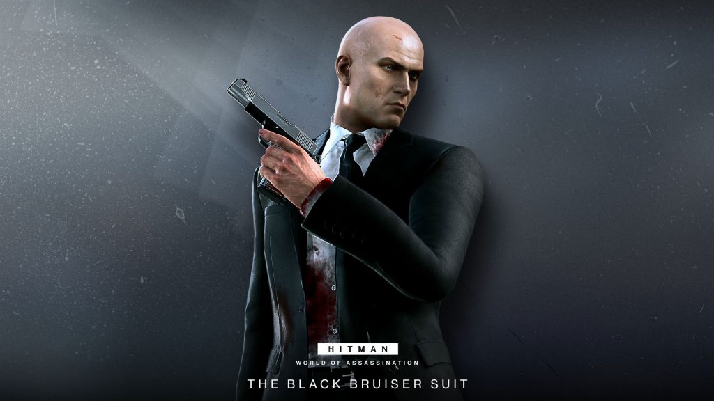 Hitman World of Assassination - Black Bruiser Suit