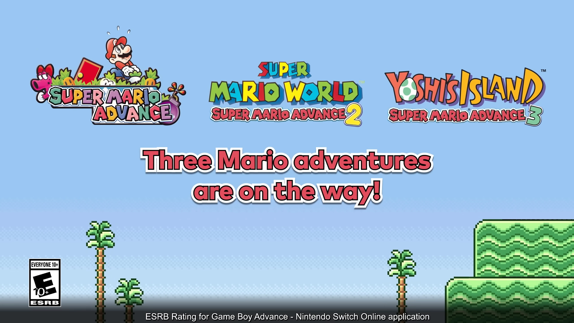 Super Mario Advance 1-3 Coming to Nintendo Switch Online +