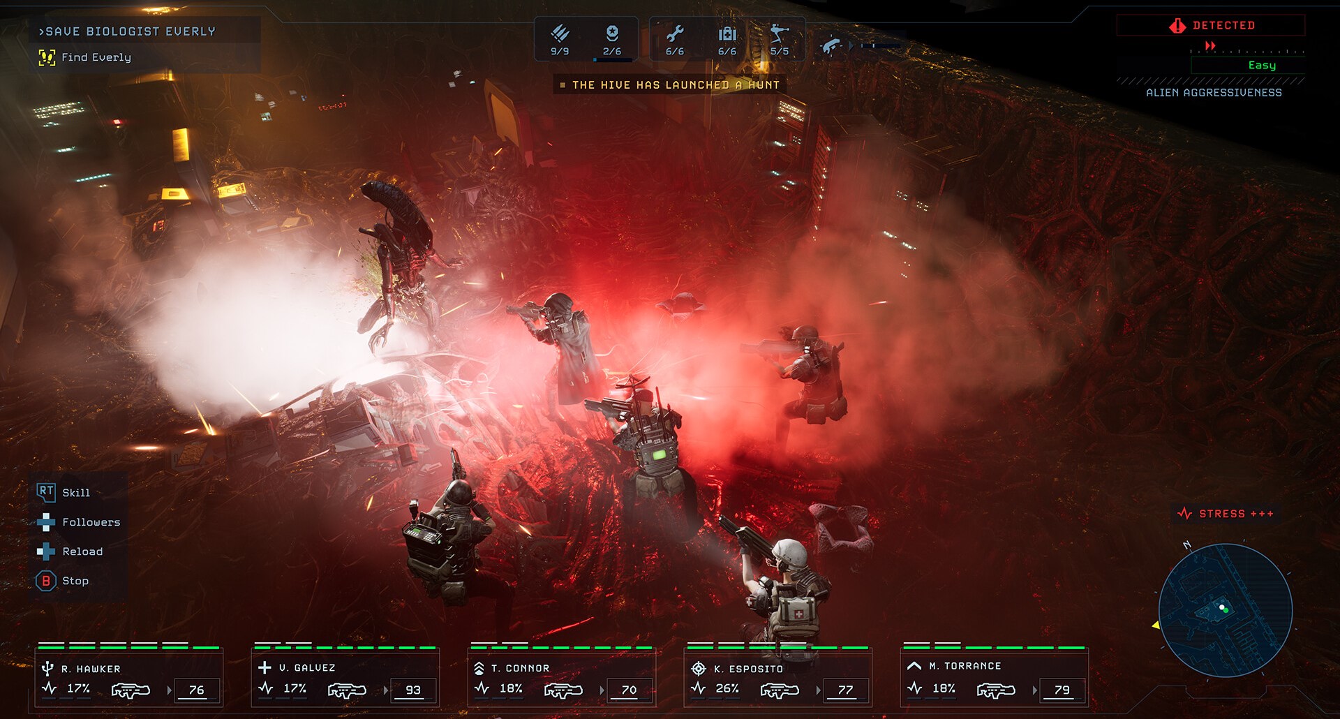 Aliens Dark Descent Guide How Many Chapters And How Long To Beat 