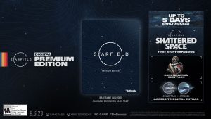 Starfield Premium Edition Revealed, Includes Story Expansion and 5 Days Early Access