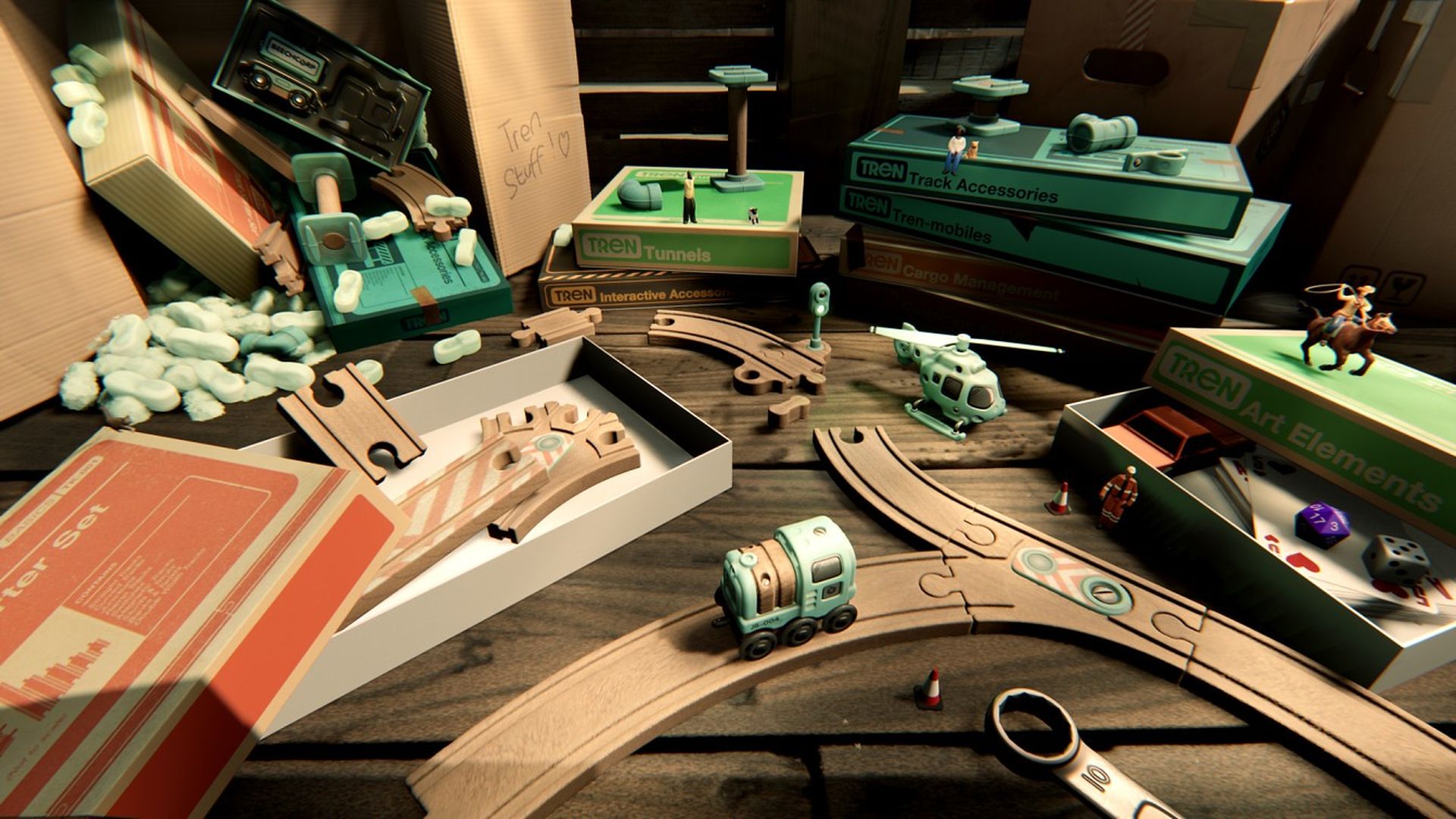 Dreams’ Arcade Puzzler Tren Detailed, Out Next Week