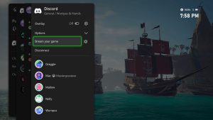 Xbox Console Players Can Now Stream Gameplay Through Discord