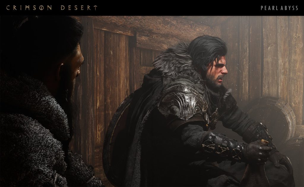 crimson desert close up