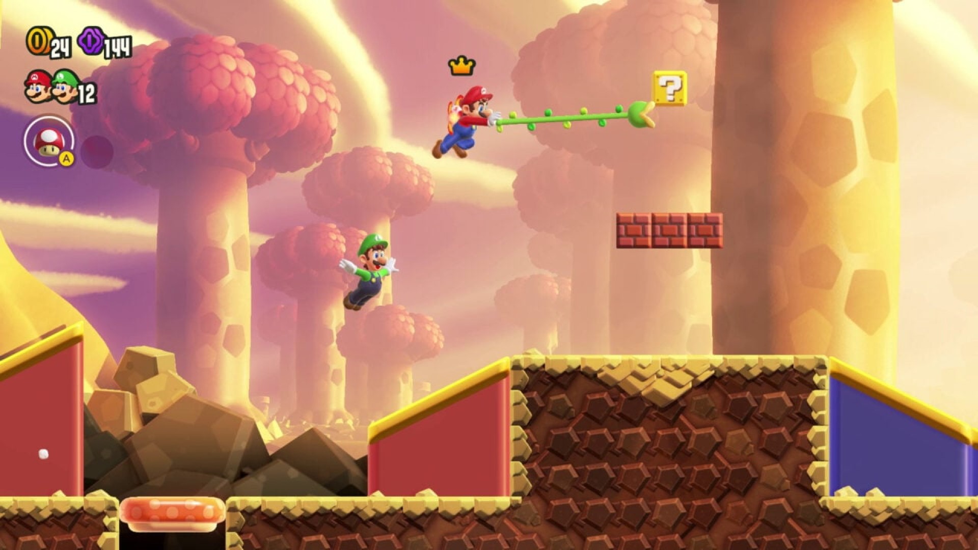 Super Mario Bros. Wonder Showcases Power-ups, Badges, Co-op, and More in Extensive New Gameplay