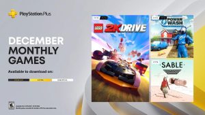 LEGO 2K Drive, Sable, and PowerWash Simulator Free with PS Plus Essential in December