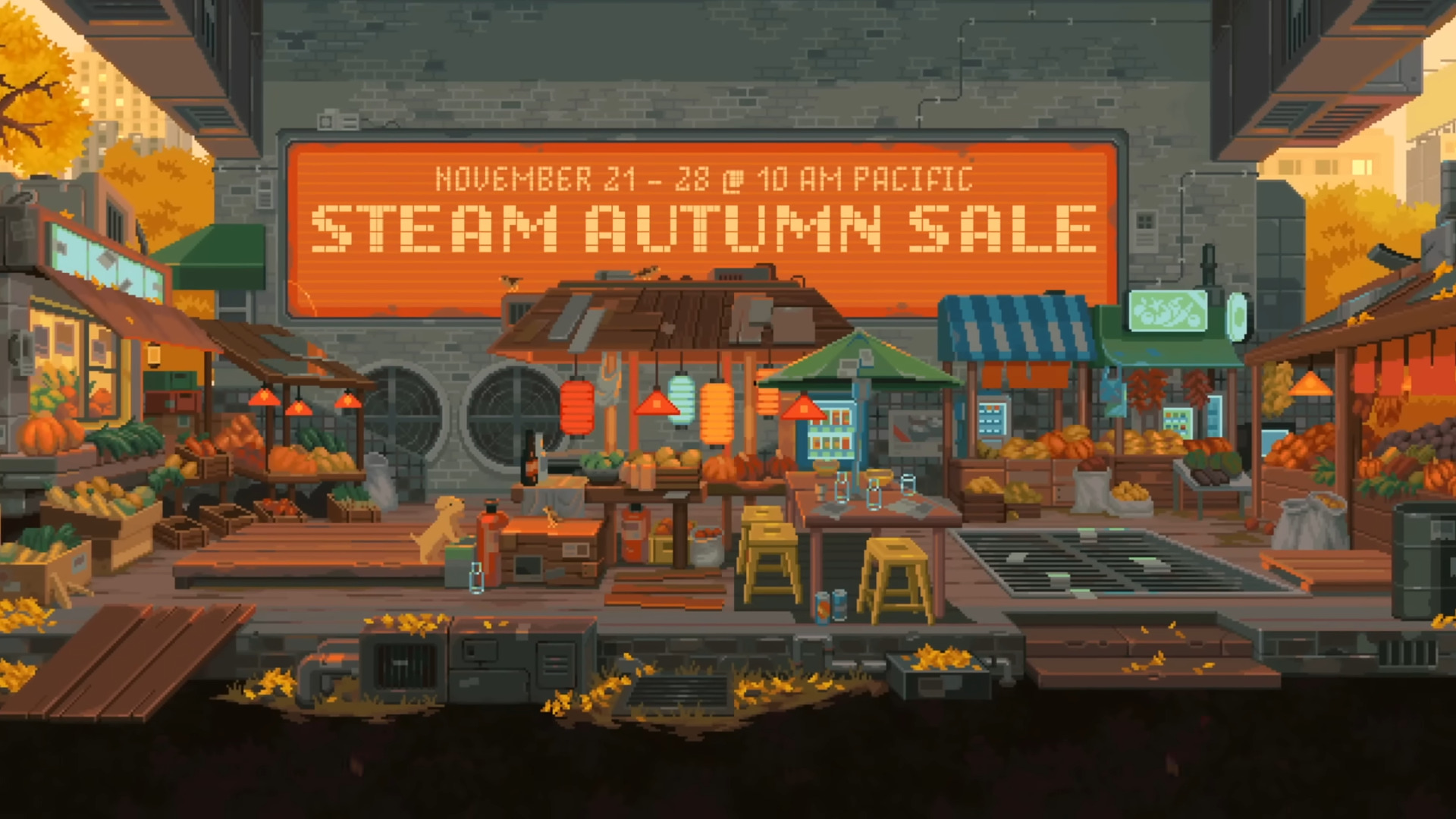 Steam Autumn Sale Announced for November 21st to 28th