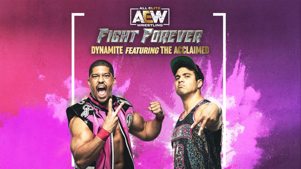 aew fight forever dynamite featuring the acclaimed