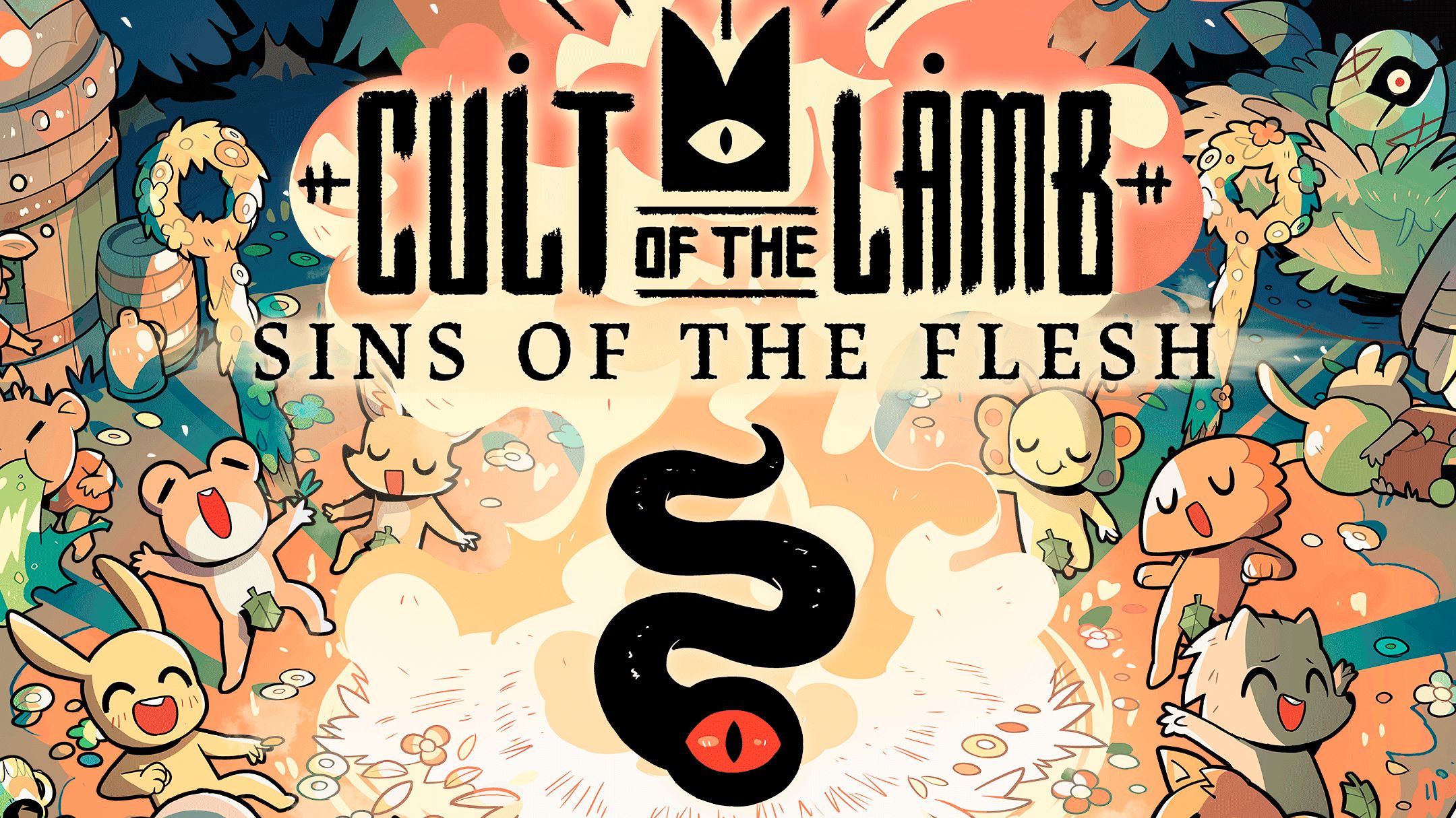 Cult of the Lamb recebeu novo trailer gameplay para explicar as
