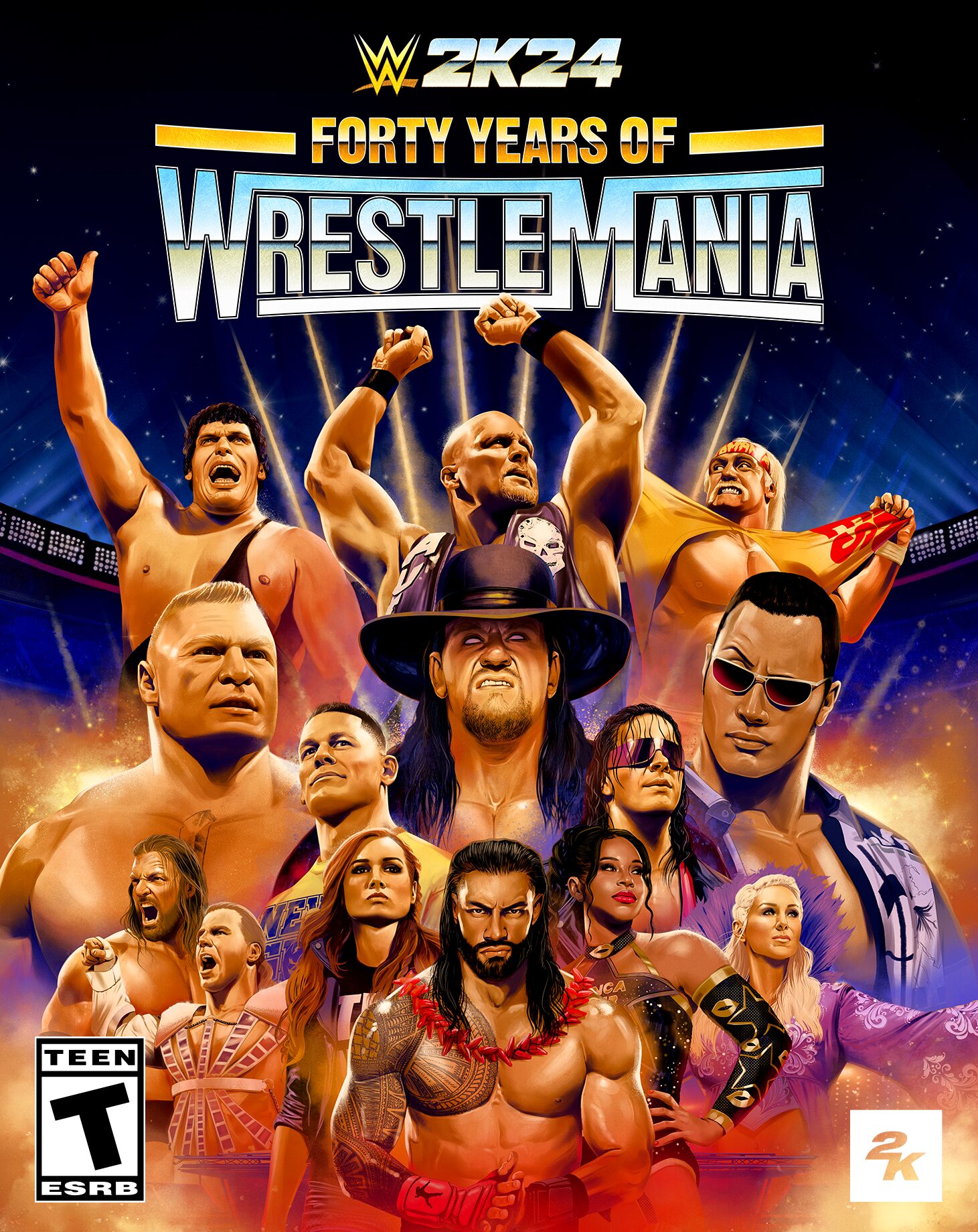 WWE 2K24 - 40 Years of WrestleMania