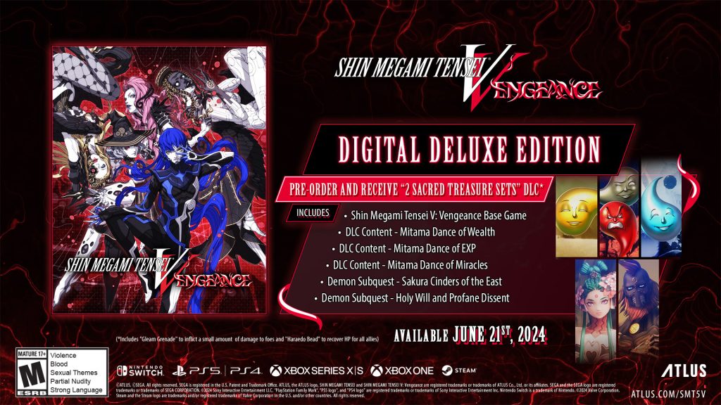 Shin Megami Tensei 5 Vengeance - Digital Deluxe Edition