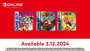 Dr. Mario, Mario Golf, and Mario Tennis Game Boy Titles Coming to Nintendo Switch Online