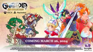 Grandia HD Collection Launches March 26th for PS4 and Xbox One