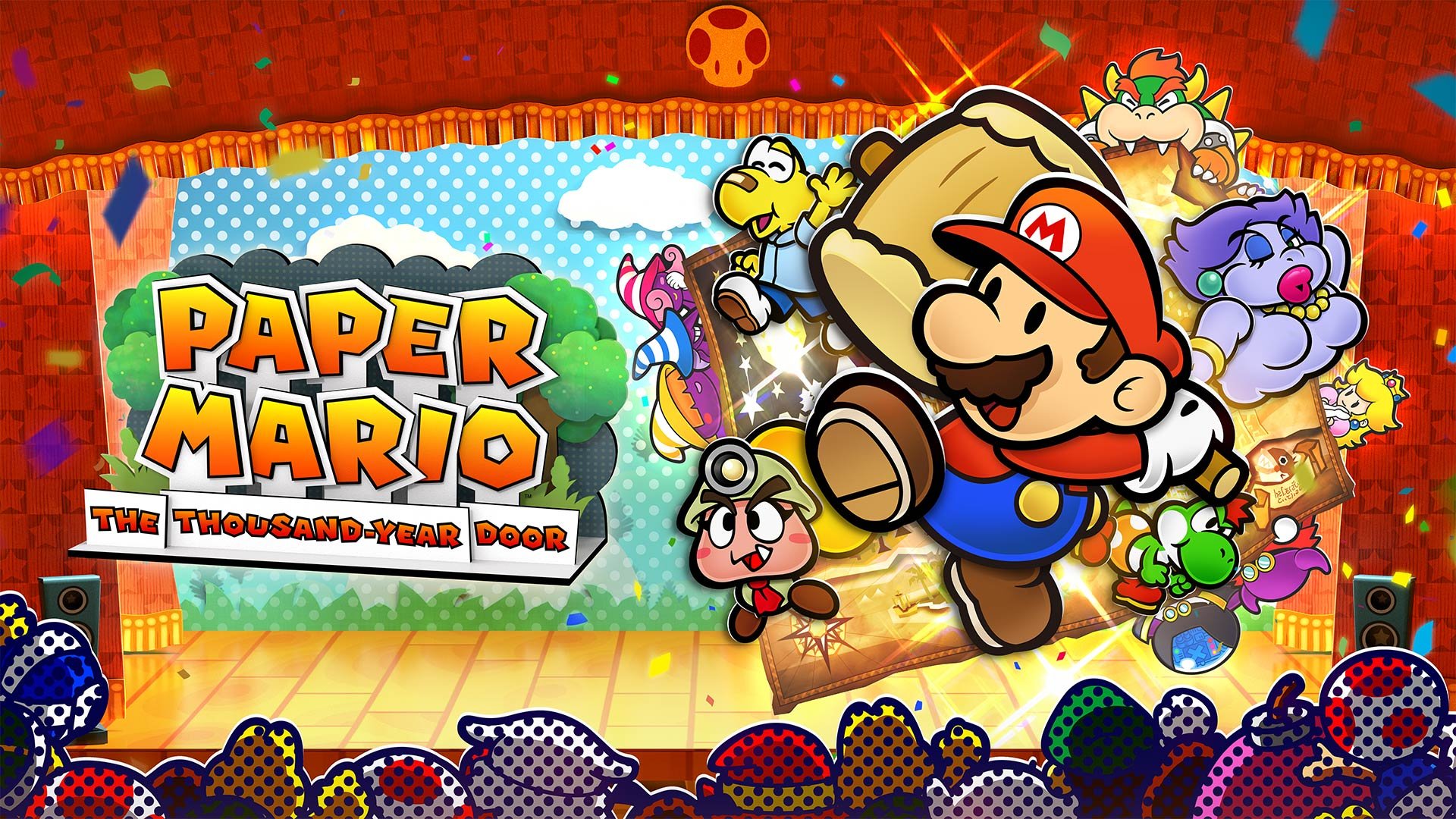 Paper Mario: The Thousand-Year Door Trailer Showcases Gorgeous Remade Intro
