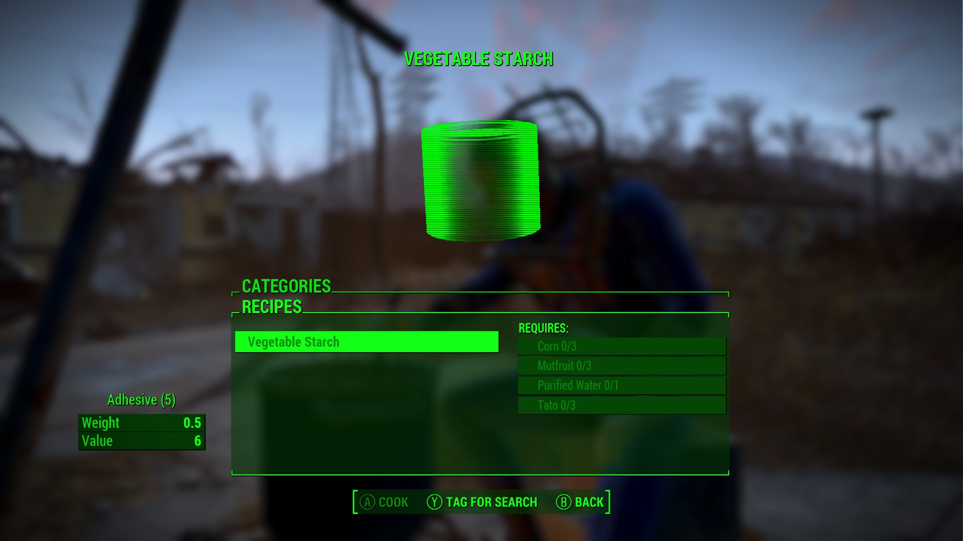 Fallout 4 – Skrobia roślinna