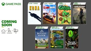 LEGO 2K Drive, EA Sports PGA Tour, and Shadow of the Tomb Raider Coming to Game Pass in April