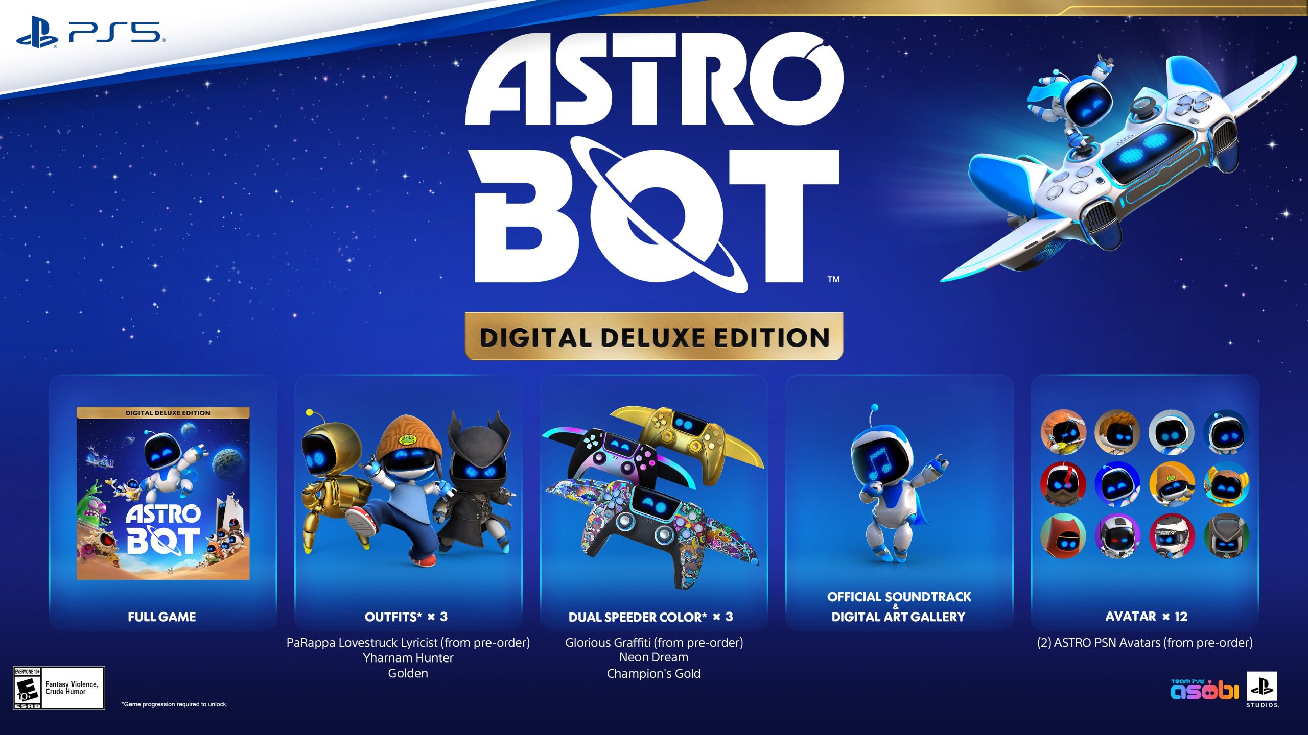 Astro Bot Digital Deluxe Edition